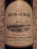 Iron Horse T Bar T Proprietor Grown Cabernet Sauvignon