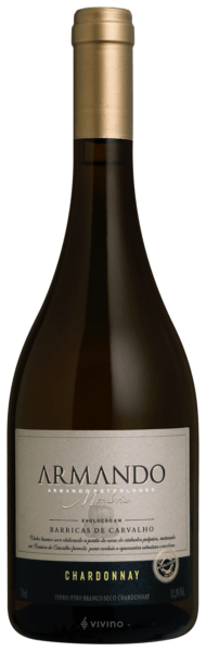 Vinho Peterlongo Branco Seco Brasil Armando Memória Chardonnay 2022 750ml