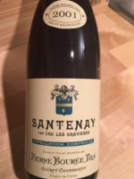 Santenay Grafé Lecocq & Fils 1947 エチケット Pierre Bourée Fils Santenay 1er Cru 'Les Gravières' | Vivino