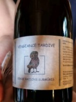 Domaine des Sablonnettes Vengeance Tardive Raisins Surmûris