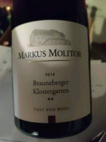 Markus Molitor Brauneberger Klostergarten Pinot Noir**