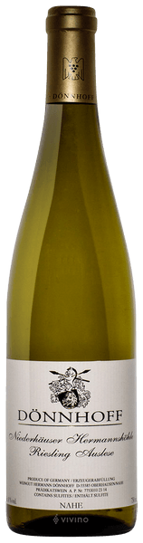 Dönnhoff Niederhäuser Hermannshöhle Riesling Auslese Goldkapsel