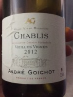André Goichot Vieilles Vignes Chablis