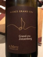 Domaine Gérard Metz Alsace Grand Cru 'Zotzenberg'