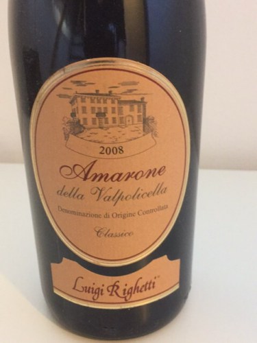 Luigi Righetti Amarone della Valpolicella Classico 2008 | Wine Info
