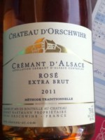 Château d'Orschwihr Crémant d'Alsace Extra Brut Rosé