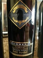 Summers Reserve Petit Verdot