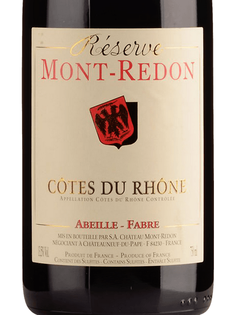 Château Mont-Redon Côtes du Rhône Réserve | Vivino English