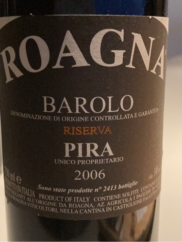 Roagna Pira Barolo Riserva | Vivino English