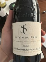 Stéphane Usseglio Le Vin du Pape - En Memoire a Jean XXII Châteauneuf-du-Pape