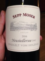 Sepp Moser Zweigelt vom Holzfass