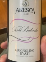 Antica Casa Aresca TestaBalorda Grignolino d'Asti