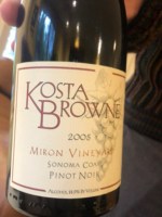 Kosta Browne Miron Vineyard Pinot Noir