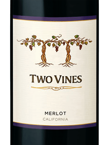 2018 Two Vines Merlot | Vivino US