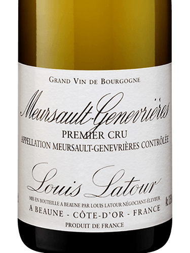 Meursault-Genevrières Premier Cru