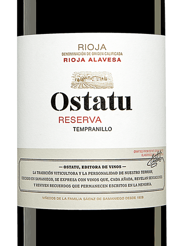 Ostatu Rioja Reserva | Vivino English