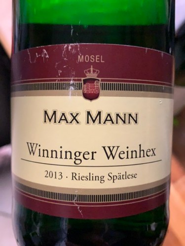 Max Mann Riesling Spätlese | Vivino France