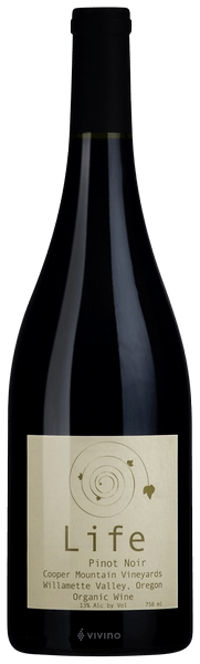 Cooper Mountain Life Pinot Noir