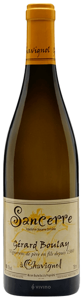 Gérard Boulay Sancerre à Chavignol Blanc