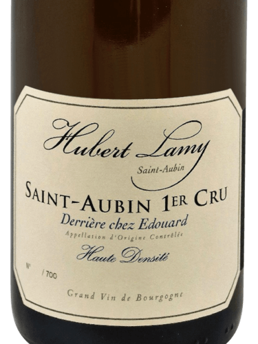 Saint-Aubin blanc 1er Cru Derrière chez Edouard Haute Densité - 2016 - Domaine Hubert Lamy