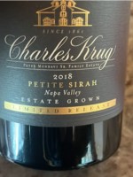 Charles Krug Petite Sirah Limited Release