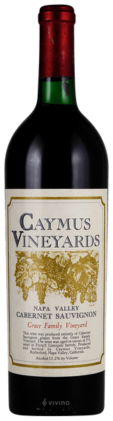 Caymus Vineyards Grace Family Vineyard Cabernet Sauvignon