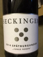 Weingut Seckinger Spätburgunder Junge Reben