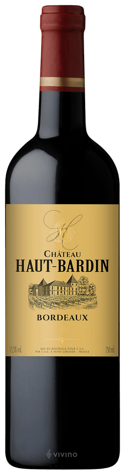 Château Haut Bardin Bordeaux | Vivino 日本語