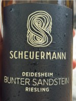 Scheuermann Bunter Sandstein Riesling Trocken