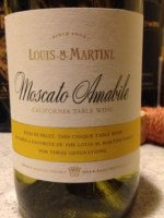 Louis M. Martini Moscato Amabile
