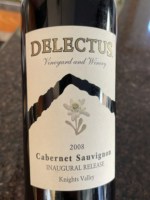 Delectus Inaugural Release Cabernet Sauvignon
