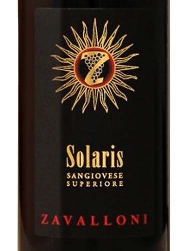 Zavalloni Solaris Sangiovese Superiore | Vivino 日本語
