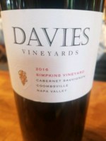 Davies Simpkins Vineyard Cabernet Sauvignon