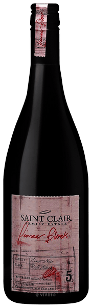 Saint Clair Family Estate Pioneer Block 5 Bull Block Pinot Noir