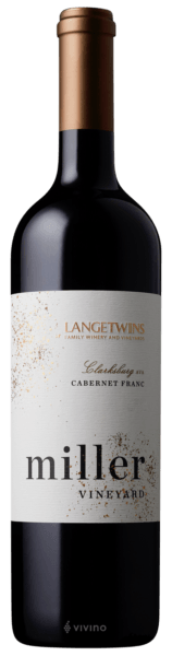 LangeTwins Miller Vineyard Cabernet Franc