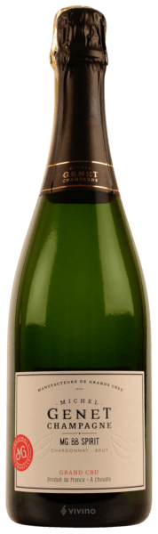 N.V. Michel Genet MG BB Spirit Champagne Grand Cru 'Chouilly