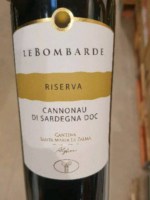 Santa Maria La Palma Le Bombarde Riserva Cannonau di Sardegna