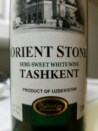 Toshkentvino Orient Stone Tashkent Semi Sweet White | Vivino Australia