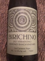 Birichino Mahoney Vineyard Vermentino