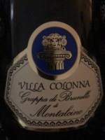 Villa Colonna Grappa Di Brunello Di Montalcino