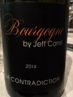 Jeff Carrel La Contradiction Bourgogne