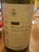 Dr. Heger Grauburgunder Spätlese