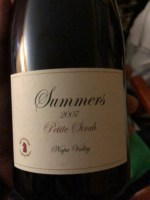 Summers Petite Sirah