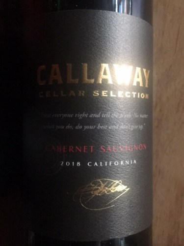 ワイン CALLAWAY 2019 Cabernet Sauvignon Callaway Cabernet Sauvignon | Vivino 日本語