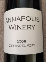 Annapolis Winery Zinfandel Port