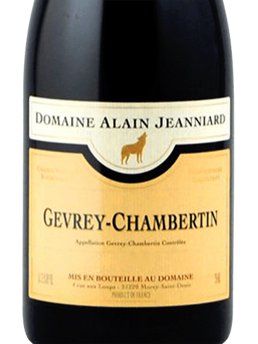 Domaine Alain Jeanniard Gevrey-Chambertin | Vivino 日本語