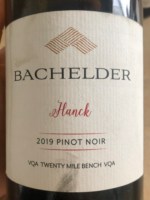 Bachelder Hanck Pinot Noir