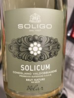 Soligo Solicum Velar Conegliano Valdobbiadene Prosecco Superiore Brut Nature