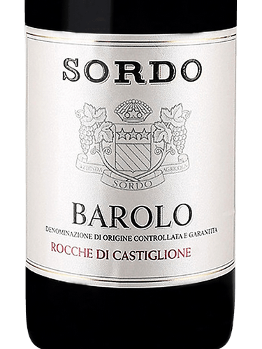 Sordo Barolo Rocche di Castiglione | Vivino English
