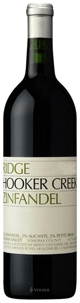 Ridge Vineyards Hooker Creek Zinfandel